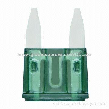 250V Mini Automotive Car Fuse with 2, 3, 4, 5, 7.5, 10, 15, 20, 25, 30, 35 and 40A Currents